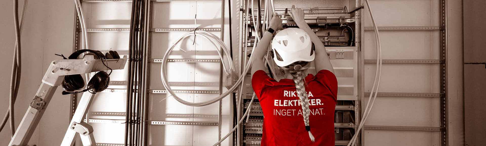riktig elektriker på Tjörn